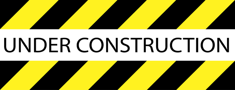 under construction banner